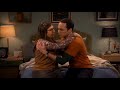 Sheldon and Amy all the kisses