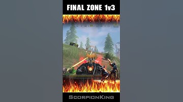 Final Zone 1v3 clutch - #CODM #BR #brgameplay