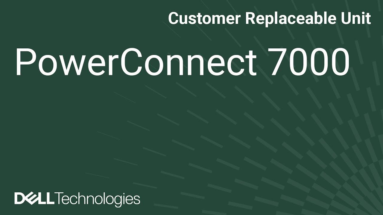 PowerConnect 7000: Updating firmware