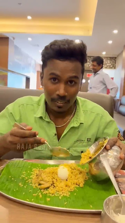 ஆஹா😳என்னங்க Biriyaniகு Creditஆ💥Comination மஷ்ரூம் Revenge அலப்பரை Lunch Asattugal-7#rajarubi #shorts