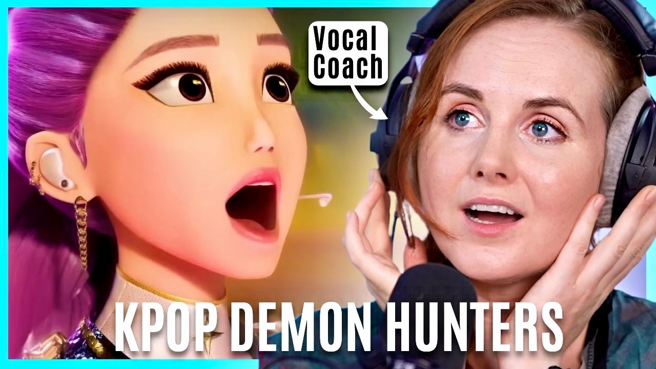 Песни The KPop Demon Hunters — ГЕНИАЛЬНЫЕ! Разбор вокального тренера | Сборник реакций на семь песен