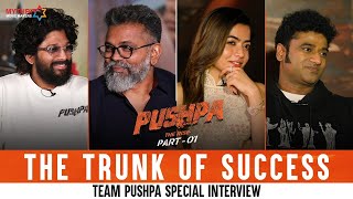 The Trunk of Success - Team Pushpa Special Interview | Allu Arjun | Rashmika | Sukumar | DSP