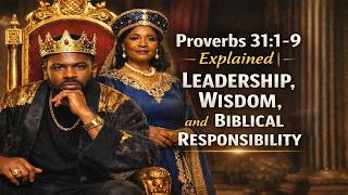 Proverbs 31:1–9 Explained | Leadership, Wisdom, and Biblical Responsibility