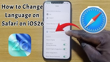 How to Change Language on Safari on #iOS26