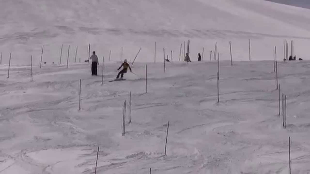 slalom training zermatt