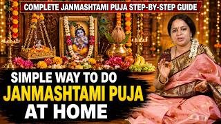 Simple Janmashtami Puja at Home | Complete Step-by-Step Guide for Beginners