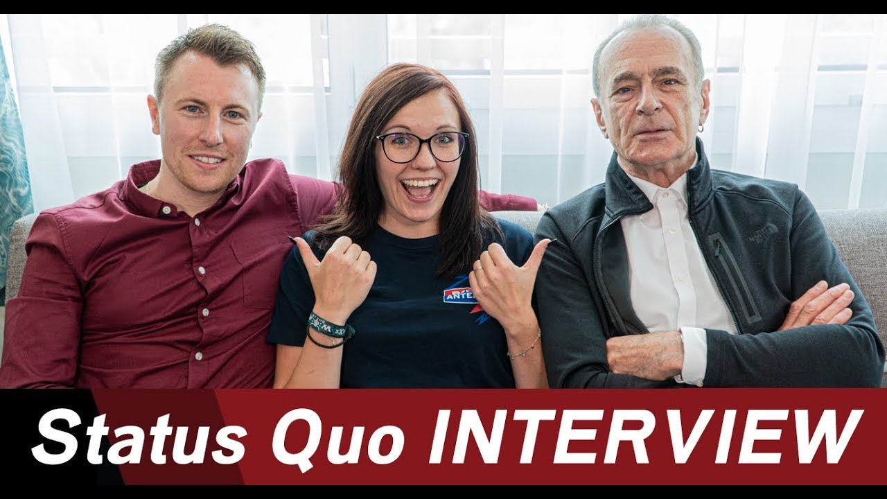 funniest Backbone Status Quo Interview @ROCK ANTENNE