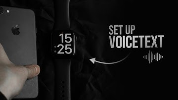 How to Set Up Voice Text on Apple Watch (tutorial)