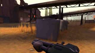 TF2 Pyro - Win granary with rocket reflect HD