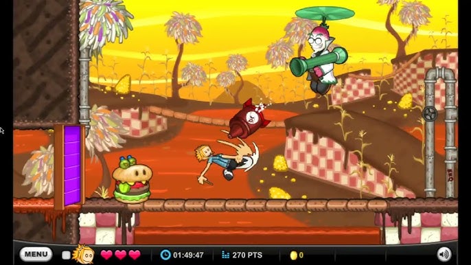 Papa Louie 2: When Burgers Attack  Final - All  Customers,Badges,Outfits,Enemies,Warp Keys,Missions 