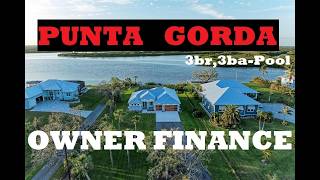 Punta Gorda 3br, 3ba Owner Finance Pool Home