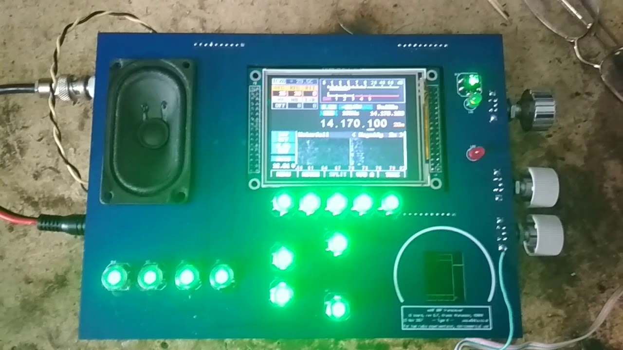 mcHF QRP  v 0.7 transceiver - Пока собрана приемная часть.