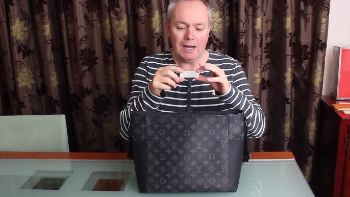 Unboxing Louis Vuitton District PM Monogram Eclipse 