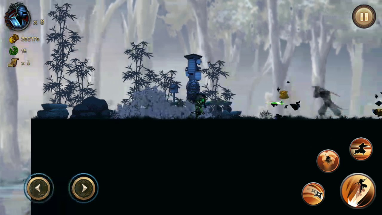 Ninja warrior ... Abandoned castle...level.4....