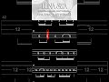 宇宙の詩~HIGHER AND HIGHER~ / LUNA SEA【BASS TAB】 #shorts #basstabs #lunasea