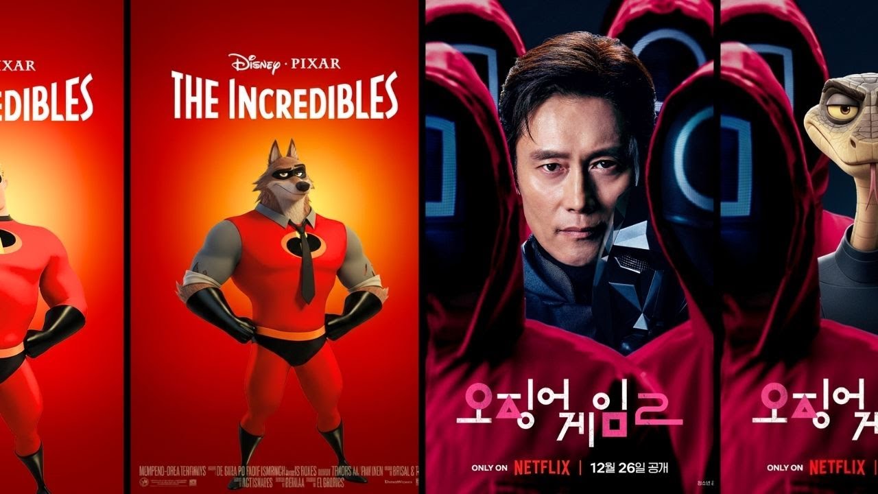 All Bad Guys Famous Movie Parody Posters