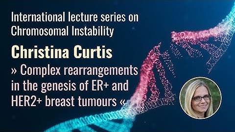Christina Curtis »Complex rearrangements in the genesis of ER+ and HER2+ breast tumours«