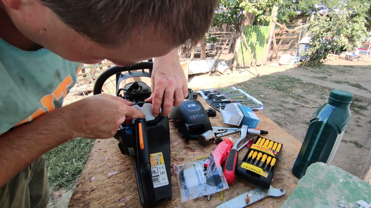 McCulloch CS380 felújítása 9.rész