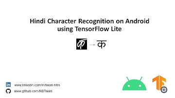 Hindi Character Recognition on Android using TF Lite
