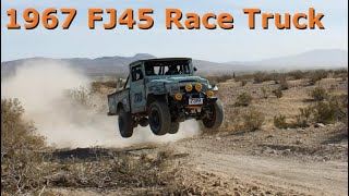 1967 FJ45 Race Truck still running Original F motor and 3 speed on the tree!