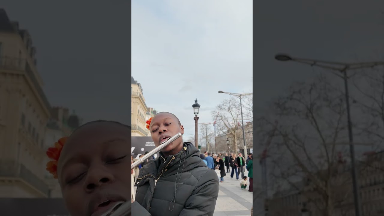Playing my Flute at The Arc de Triomphe in Paris, France | Dr. Miracle