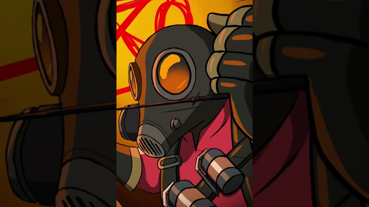 N (Murder Drones) Vs. Pyro (TF2)
