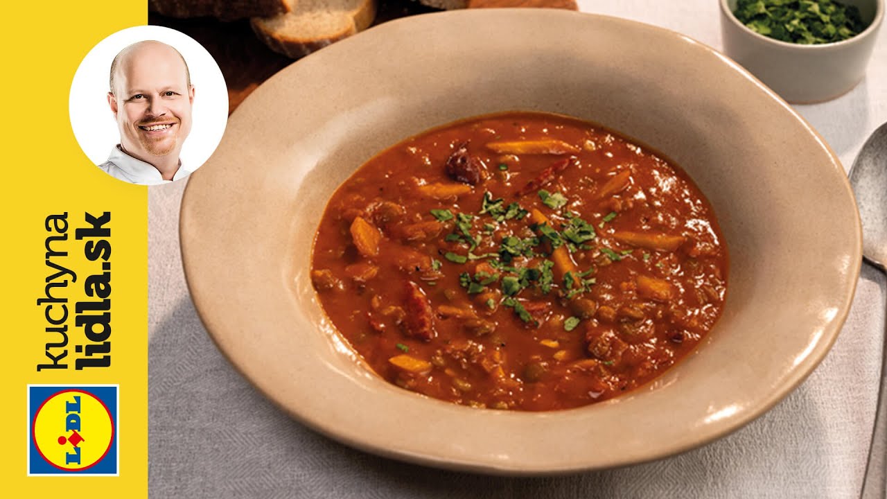 Šošovicová polievka s klobásou 🍲 | Roman Paulus | Kuchyňa Lidla