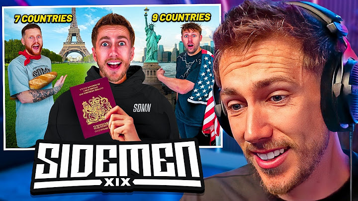 LETS TALK ABOUT SIDEMEN HOW MANY COUNTRIES CAN YOU VISIT IN 24 HOURS