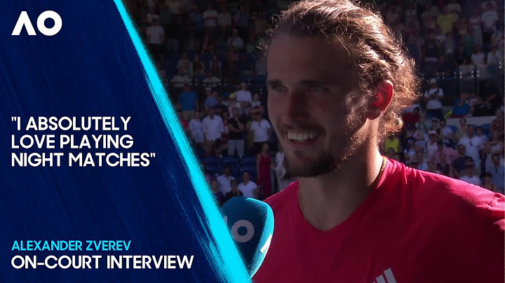 Alexander Zverev On-Court Interview | Australian Open 2025 Quarterfinal