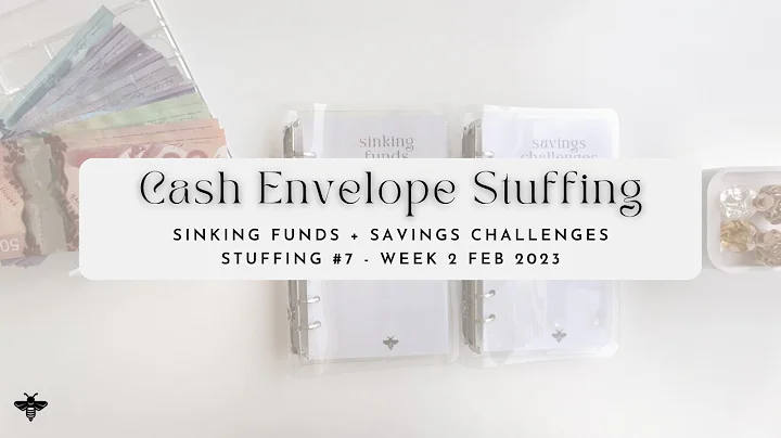 Cash Stuffing Feb Week 2 | Sinking Funds + Savings Challenges | Canadian Dollars