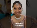 "My favorite face to paint." Bride : abina 😘