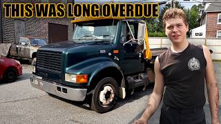 We FINALLY Installed & Replaced the Clutch on the Tow Truck!!!
