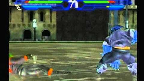 X-men Next Dimension  - Walkthrough - Fight 12 -  Beast vs. Toad