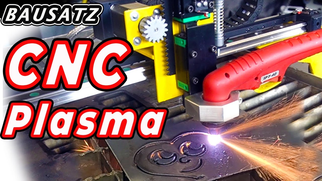 Millimeter genau Stahl schneiden! Plasmas CNC Bausatz