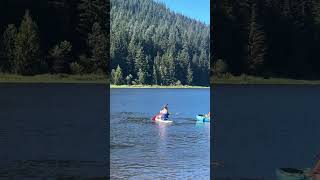 Paddleboarding with pets