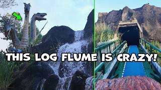 This Log Flume Ride is AMAZING! (POV)