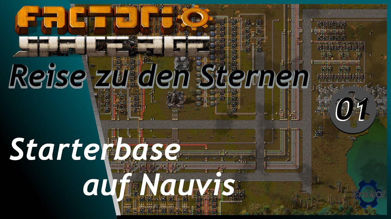 [01] Factorio: Space Age - Starterbase auf Nauvis - YouTube