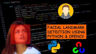 face landmark detection & transparent overlay using python & opencv | knowledge doctor | mishu