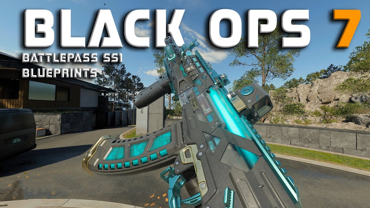 CALL OF DUTY BLACK OPS 7 : ALL SEASON 1 BATTLEPASS BLIEPRINTS SHOWCASE 4K