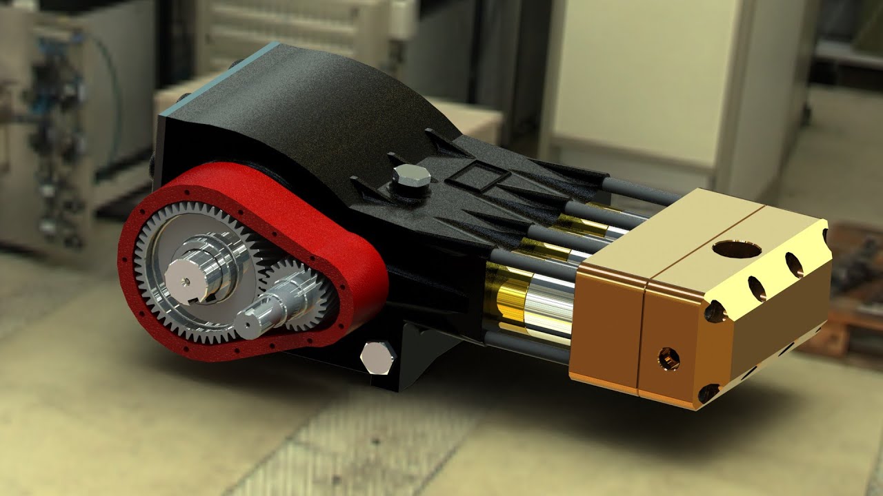 Bomba de hidro alta pressão alternativa