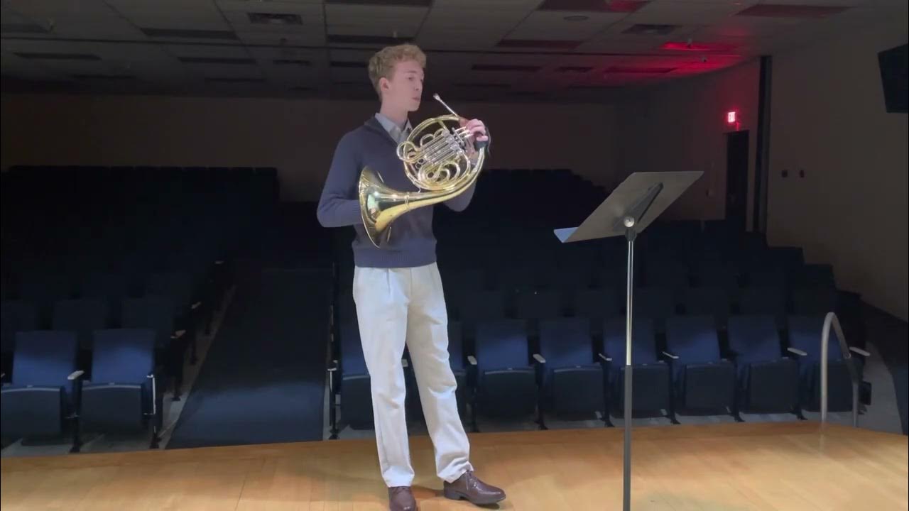 Mahler Symphony No. 1; Horn Duet, 1st Horn excerpt YouTube