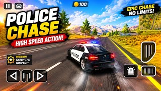 🚔 Police Car Chase Cop Simulator Part - 2 | Ultimate Cop Duty &amp; Criminal Chase! 🔥