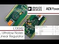 LT3042 Ultralow Noise Performance Test, Verification LDO Line Regulation, Load Regulation, LDO Noise