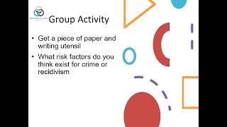 Criminal Minds: Criminogenic Needs and Reducing Recidivism