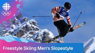 Men's Freestyle Skiing: Slopestyle qualifying runs on Day 1 of The Winter Olympics