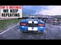 TOP 5 Mistakes We Know but we keep repeating in Racing Games