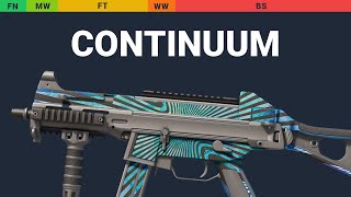 UMP-45 Continuum - Skin Float And Wear Preview