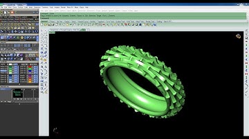 Rhino matrix class #85 | 3d modeling | jewelry cad design tutorial | Cad Cam | texture pis design