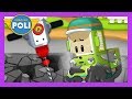 You fell into the concrete?! How should we rescue? | Rescue play for Kids | Robocar Poli Game