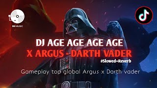 DJ AGE AGE AGE AGE X ARGUS - DARTH VADER   GAMEPLAY TOP GLOBAL ARGUS | DJ VIRAL TIKTOK